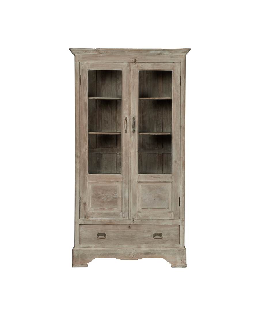 Vintage Wood Cabinet from India made of Wood