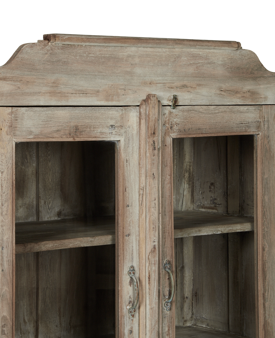 Vintage Wood Cabinet from India made of Wood