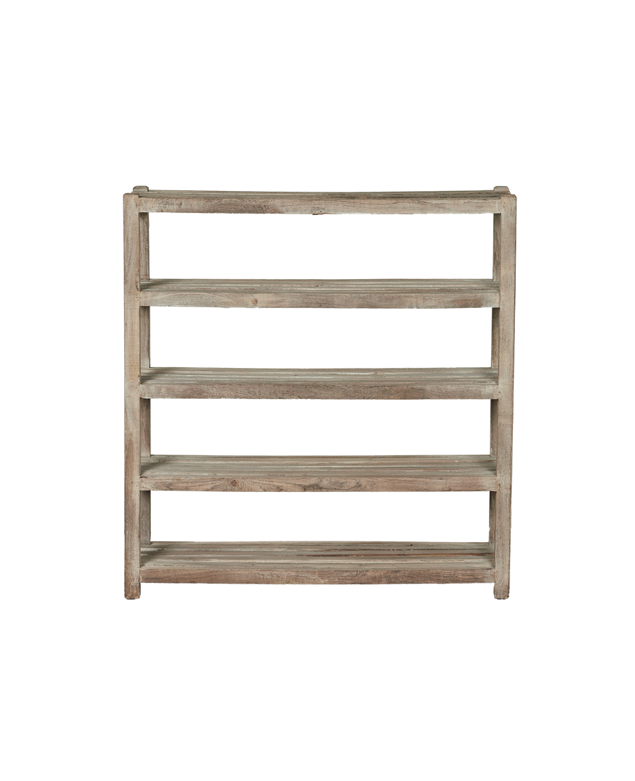 Vintage Wood Display Shelving from India made of Wood