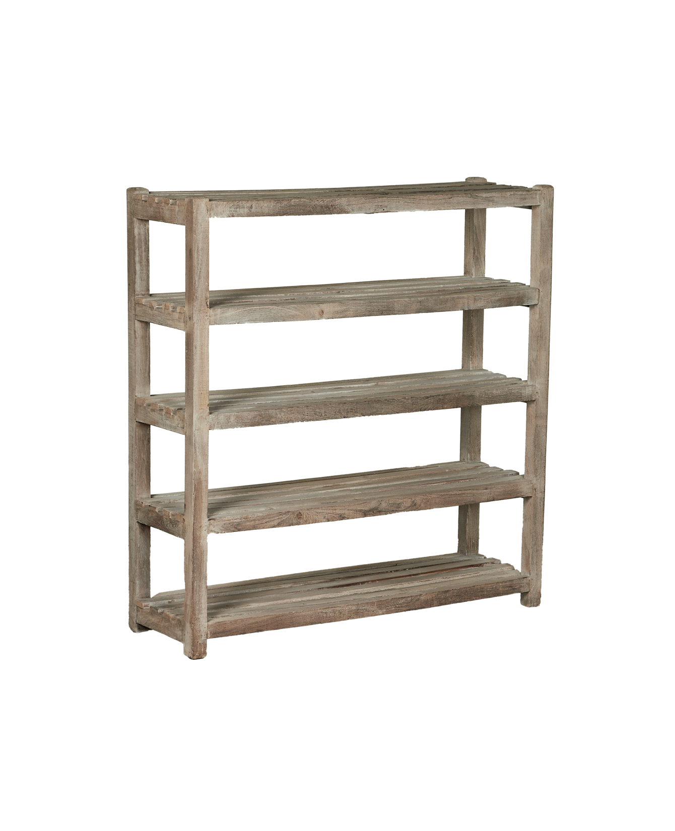 Vintage Wood Display Shelving from India made of Wood