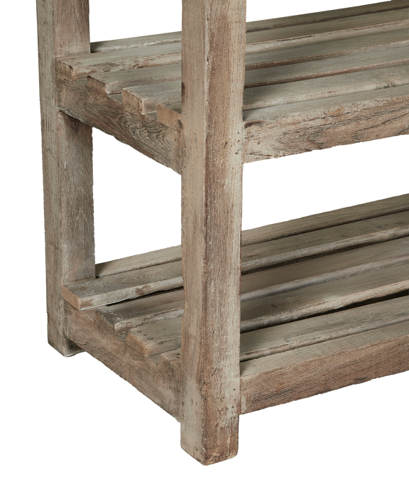 Wood Display Shelving