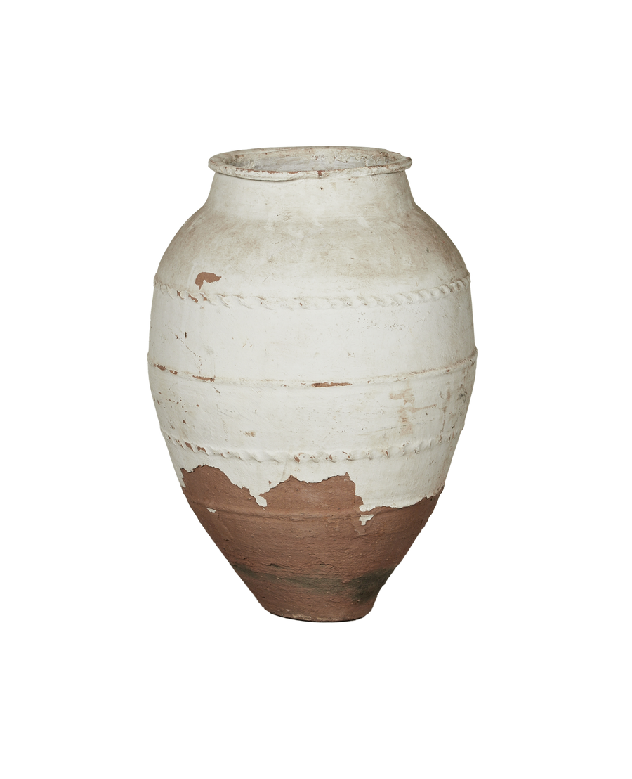 Antique Olive Jar from Turkey made of Ceramic