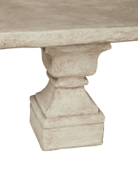 Cast Finial Bench