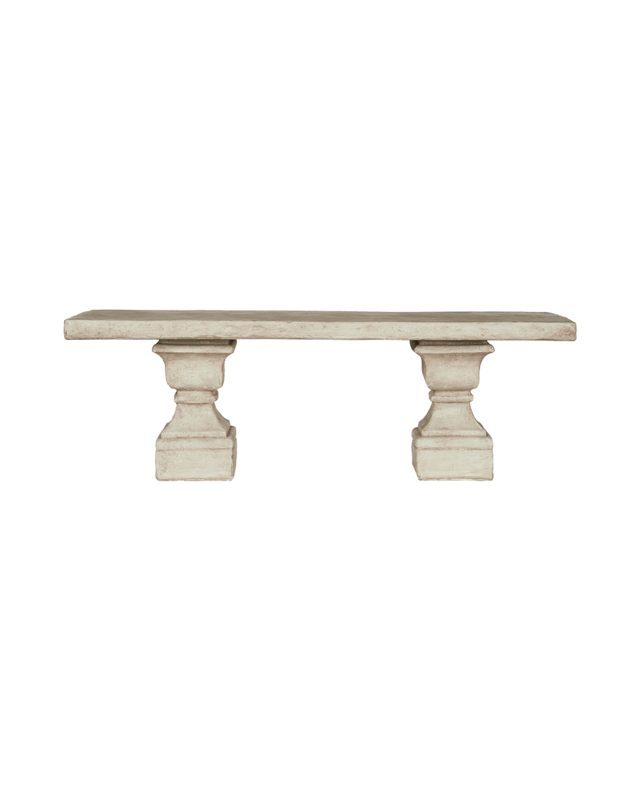 Cast Finial Bench