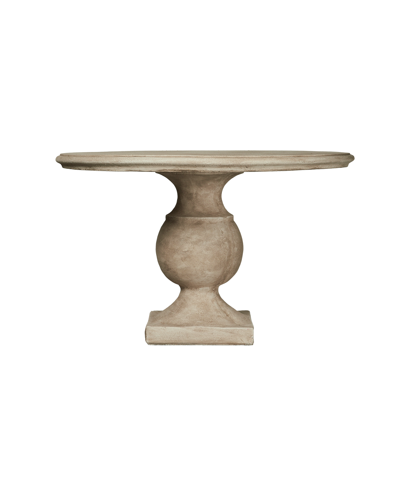 Reproduction Cast Dining Table - Round from Domestic made of Cement
