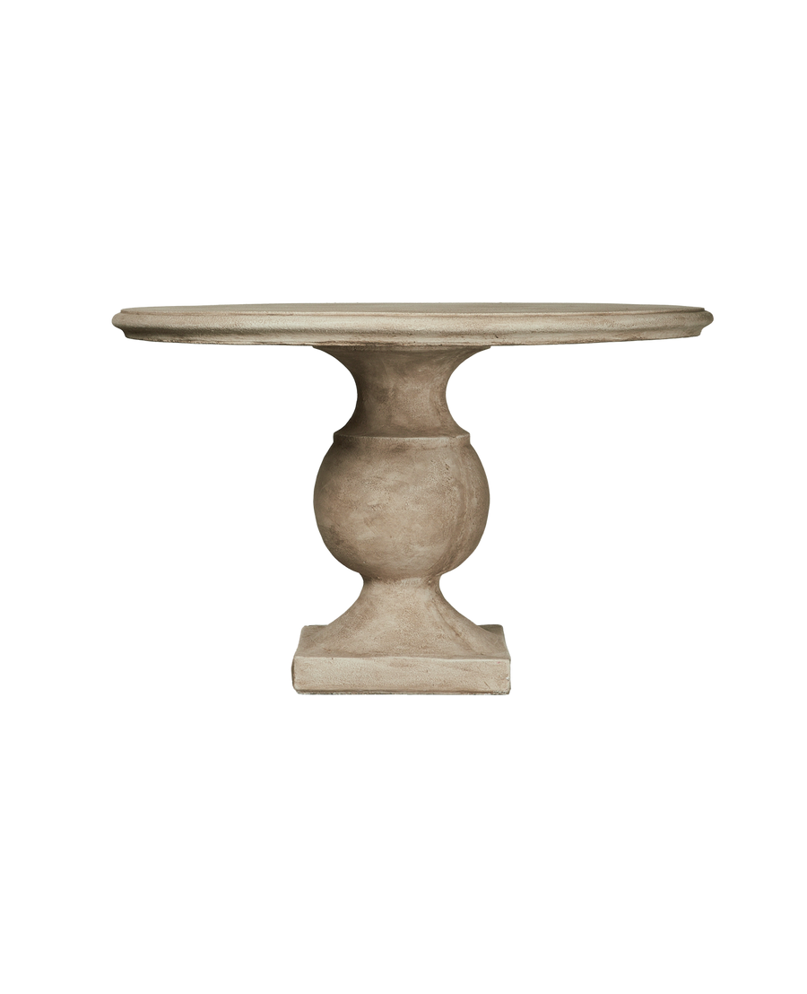 Reproduction Cast Dining Round from Domestic made of Cement