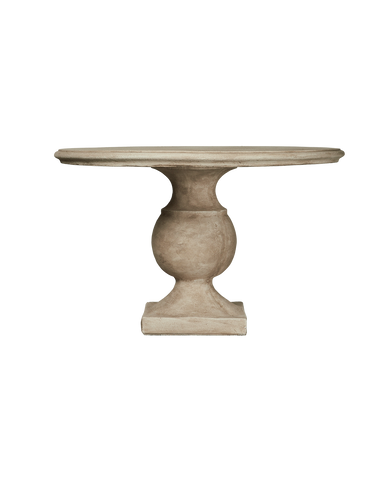 Reproduction Cast Round Dining Table from Domestic made of Cement