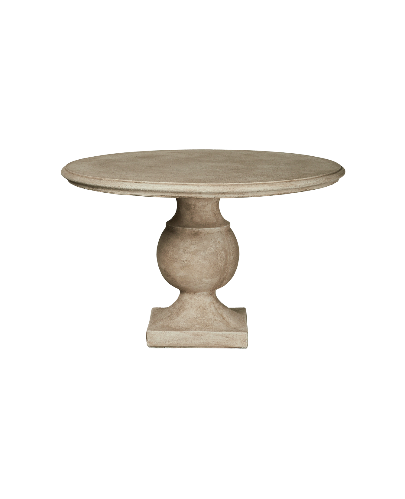 Reproduction Cast Dining Table - Round from Domestic made of Cement