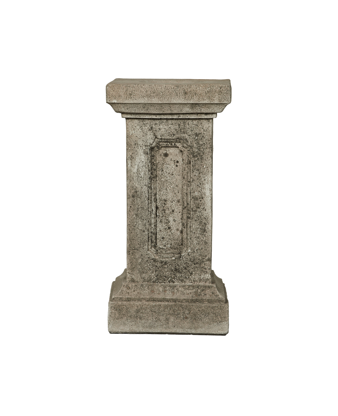 Vintage Cast Column Pedestal from Domestic made of Cement