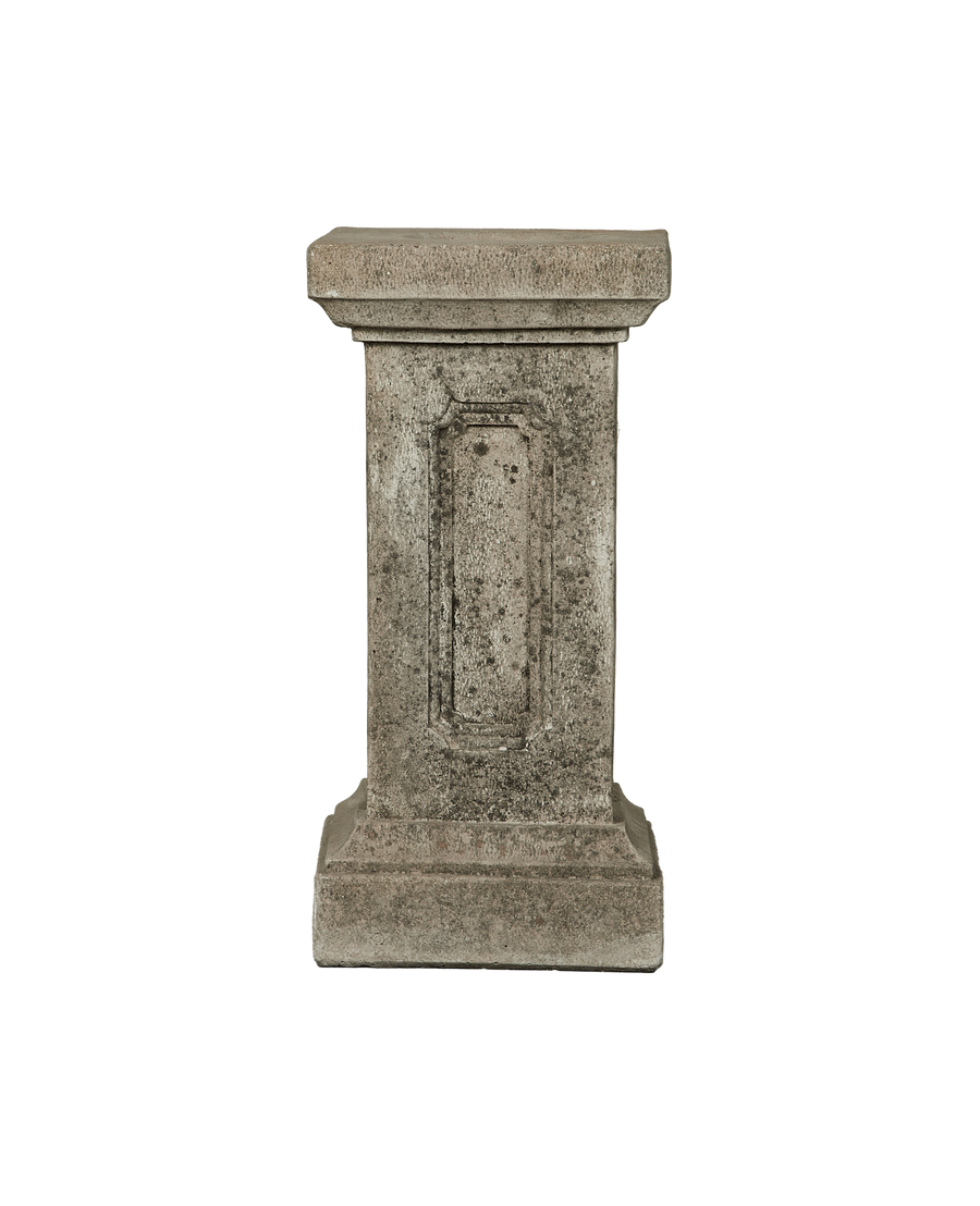 Vintage Cast Column Pedestal from Domestic made of Cement