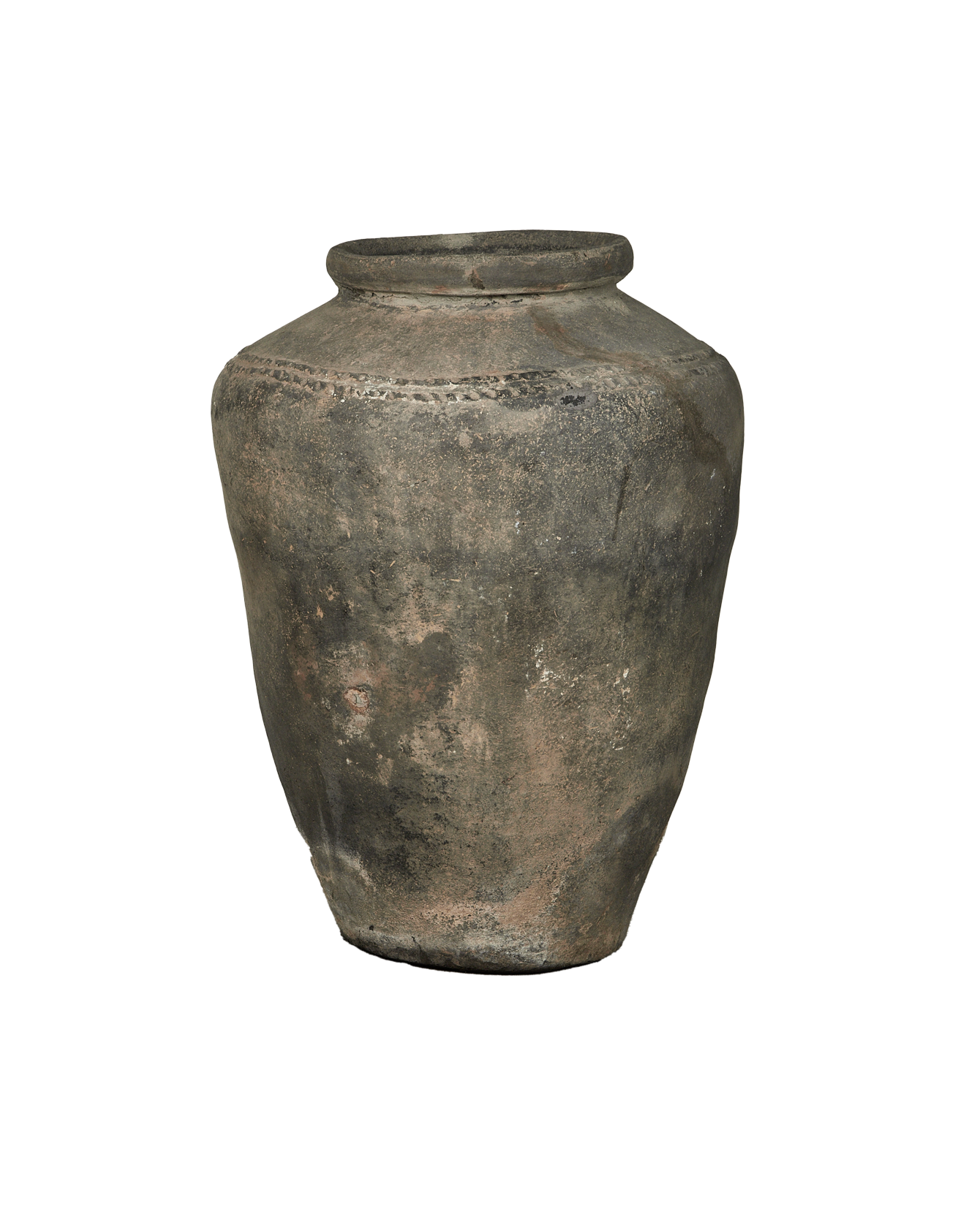 Antique Grain Pot from India made of Ceramic