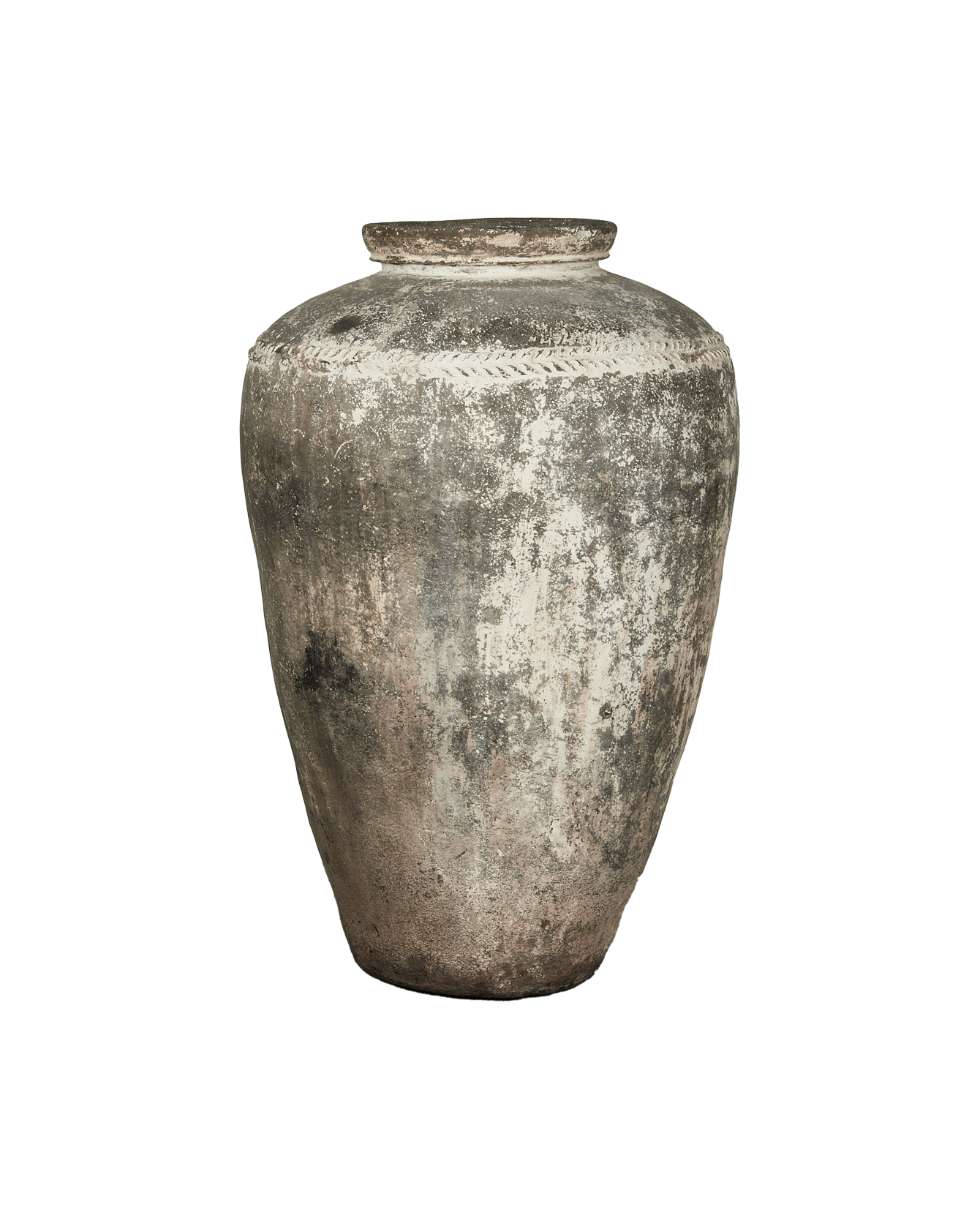 Antique Grain Pot from India made of Ceramic