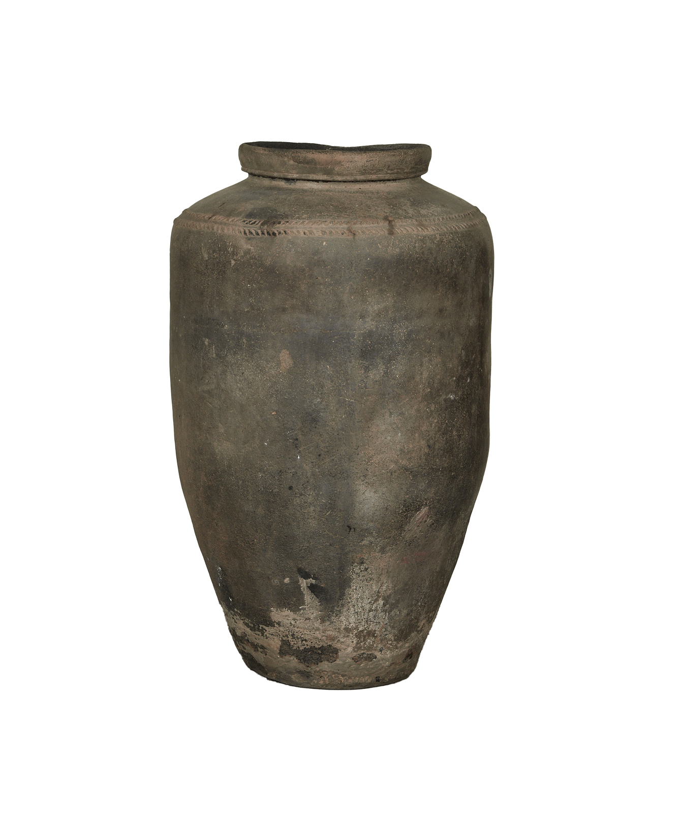 Antique Grain Pot from India made of Ceramic