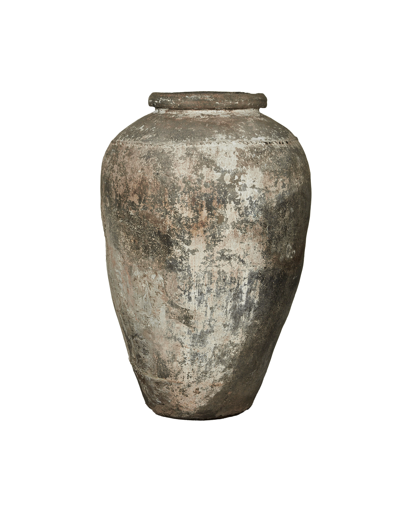 Antique Grain Pot from India made of Ceramic
