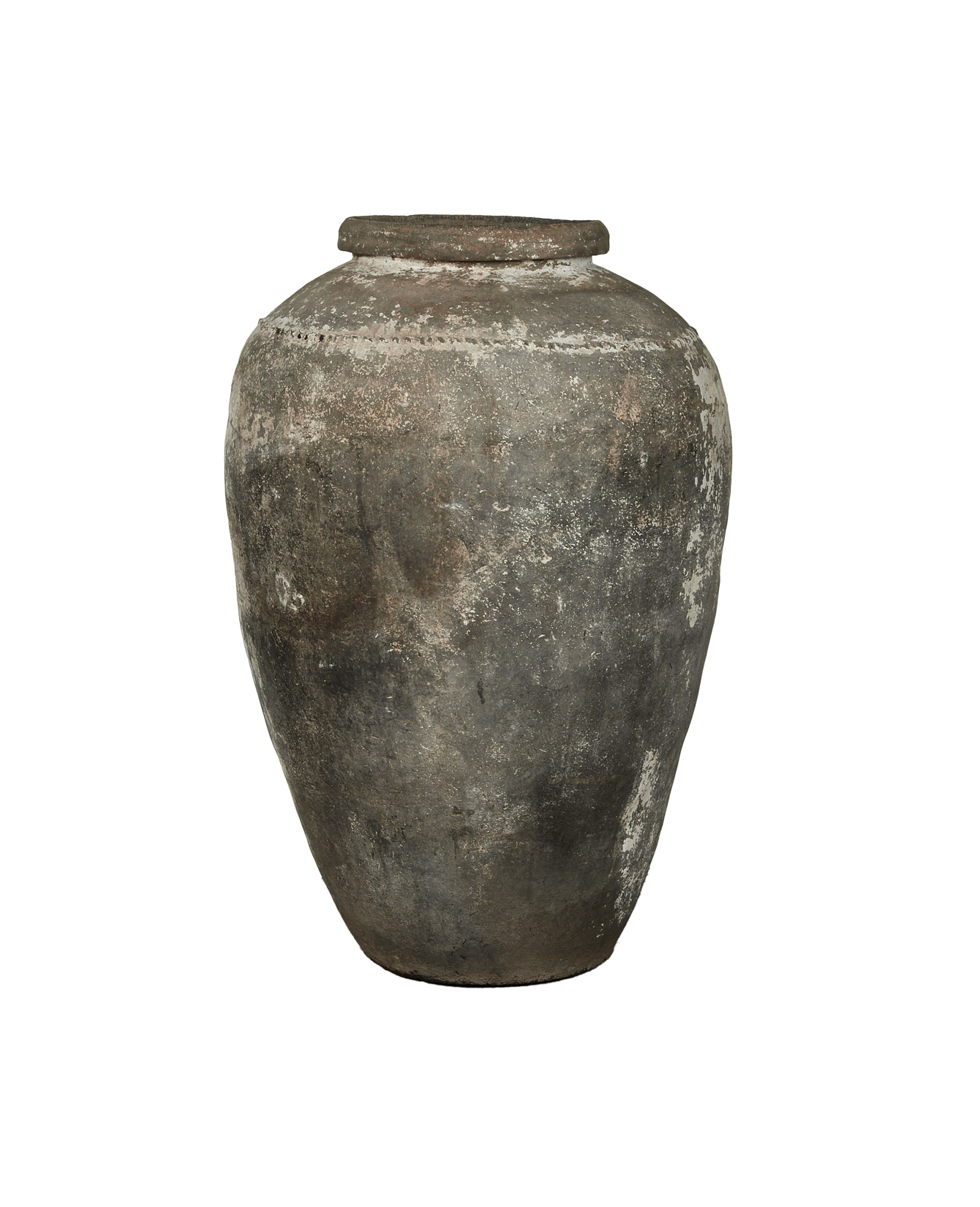 Antique Grain Pot from India made of Ceramic