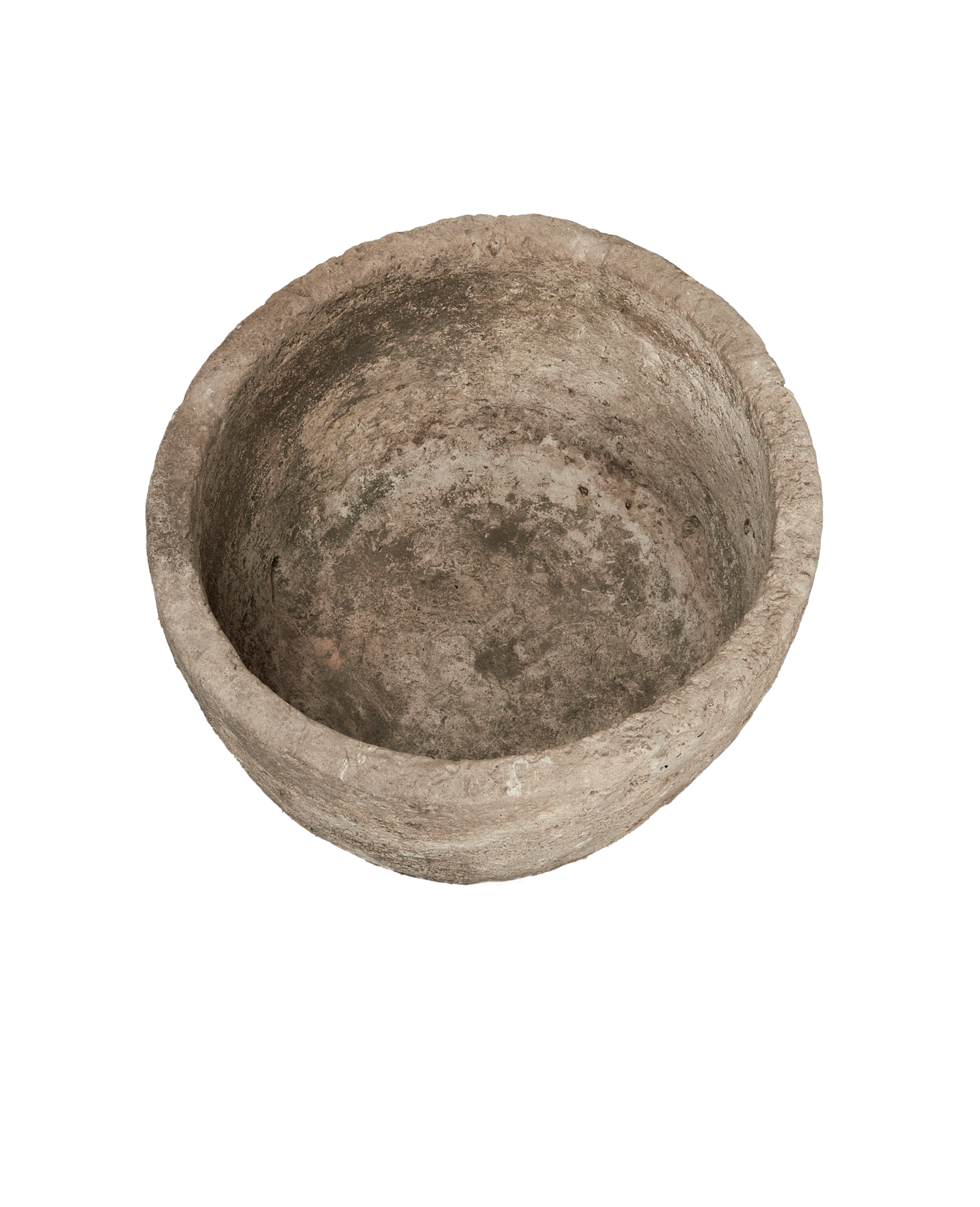 Vintage Limestone Trough - Round from Indonesia - Planters, Fountains, & Water Features