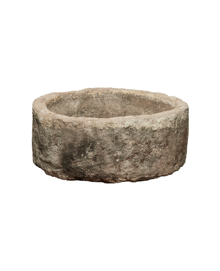 Limestone Trough - Round