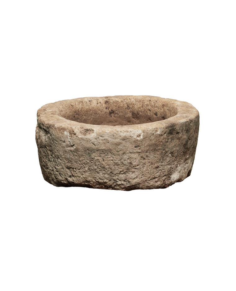 Limestone Trough - Round