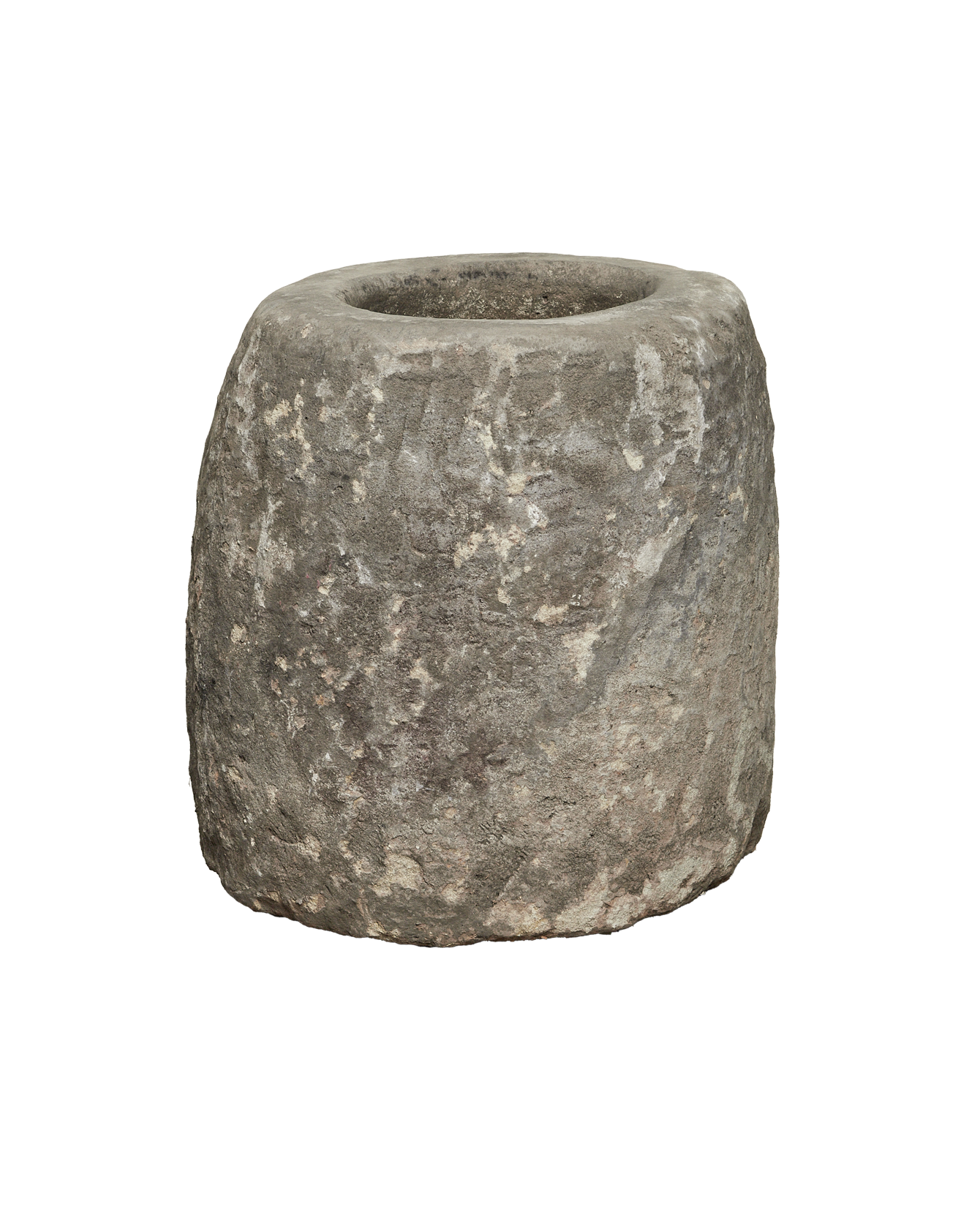 Vintage Limestone Trough - Pot from Indonesia - Planters, Fountains, & Water Features