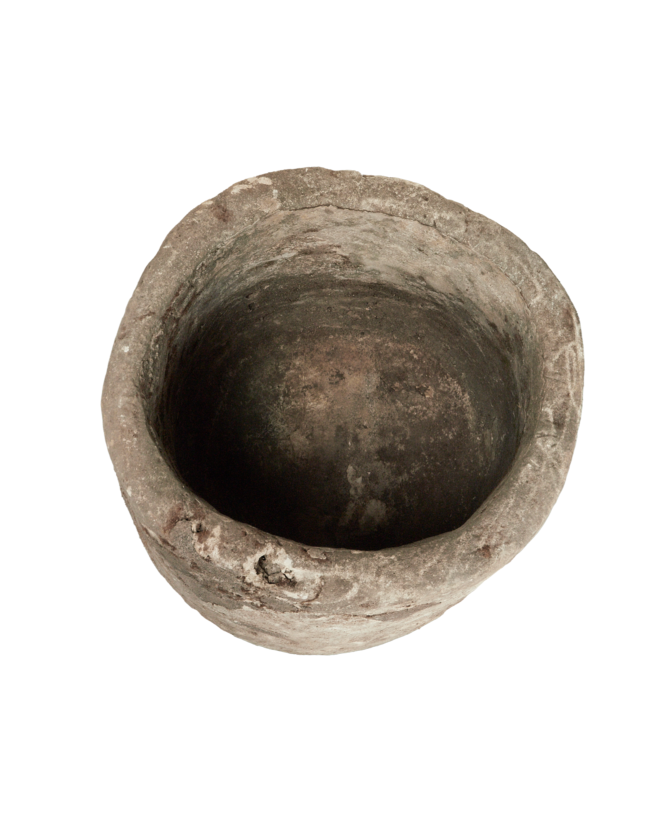 Vintage Limestone Trough - Round from Indonesia - Planters, Fountains, & Water Features