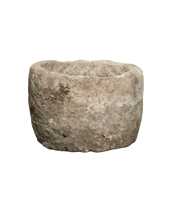 Limestone Trough - Round