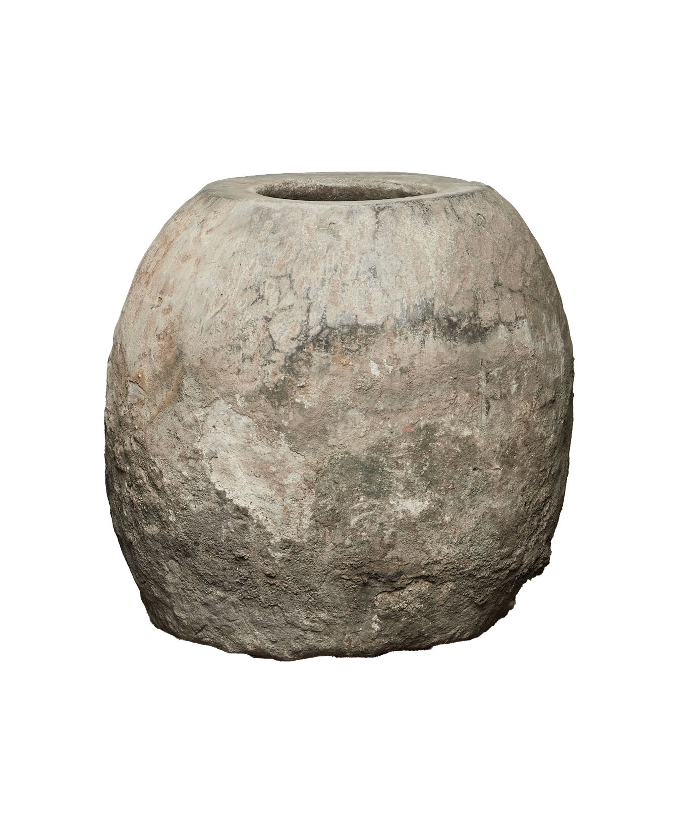 Vintage Limestone Trough - Pot from Indonesia - Planters, Fountains, & Water Features