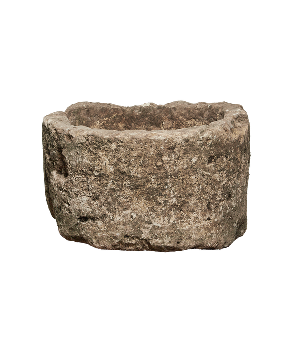 Limestone Trough - Round