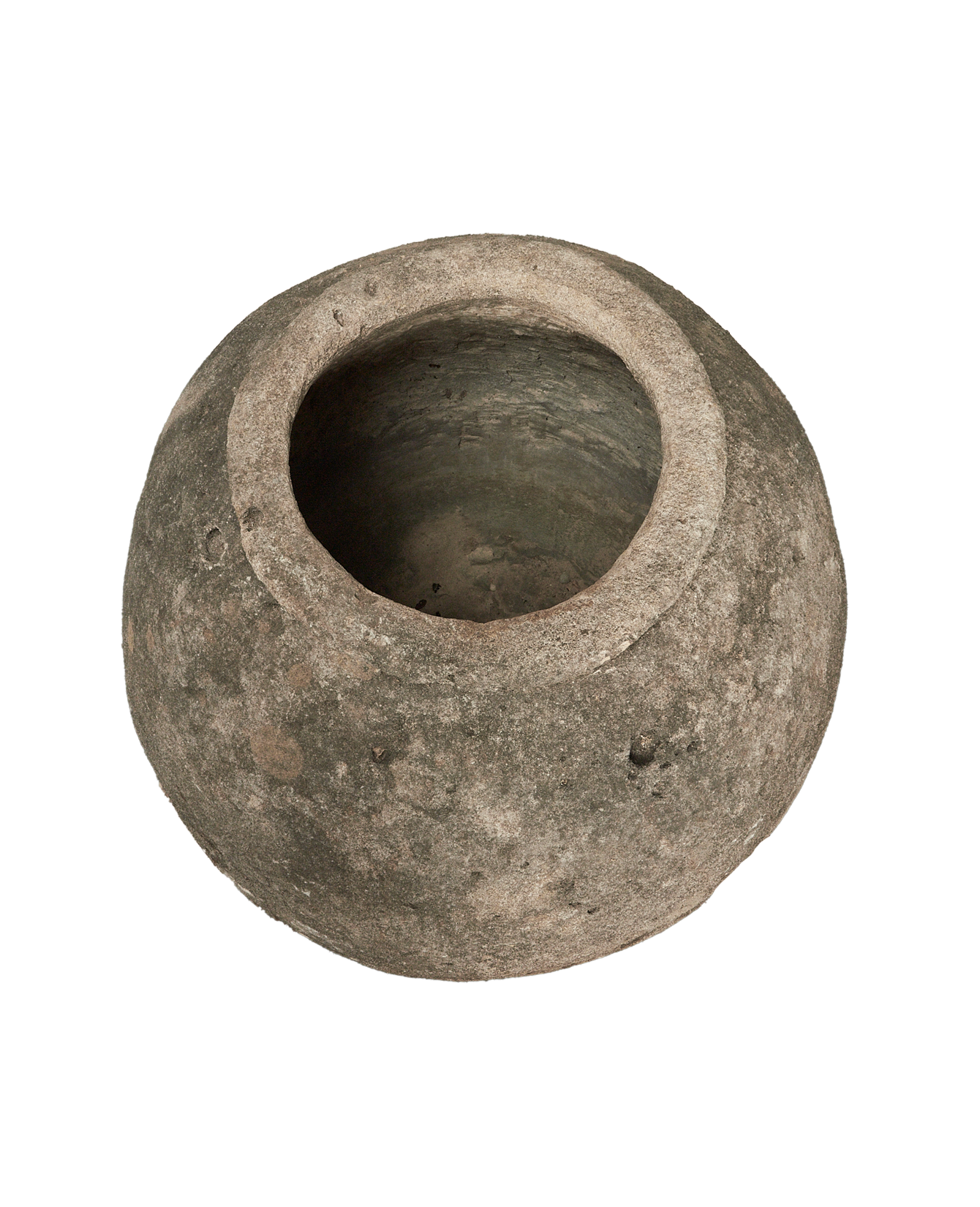 Vintage Limestone Trough - Pot from Indonesia - Planters, Fountains, & Water Features