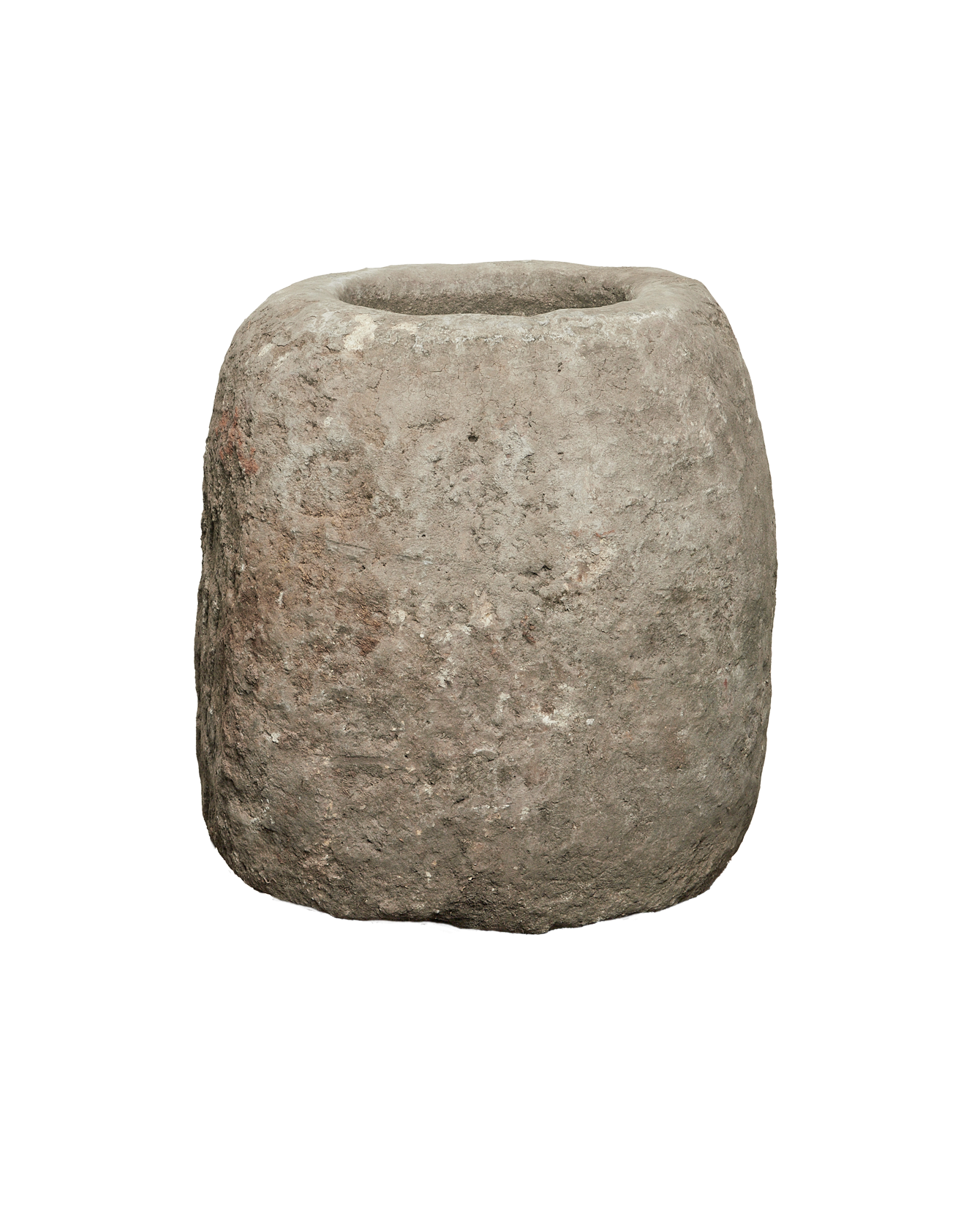 Vintage Limestone Trough - Pot from Indonesia - Planters, Fountains, & Water Features