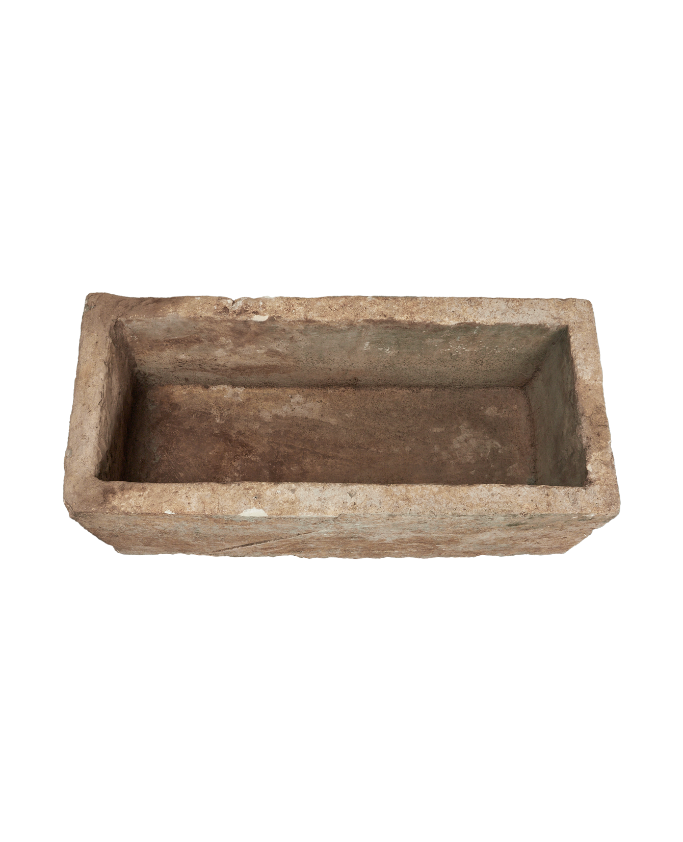 Vintage Limestone Trough - Rectangle from Indonesia - Planters, Fountains, & Water Features