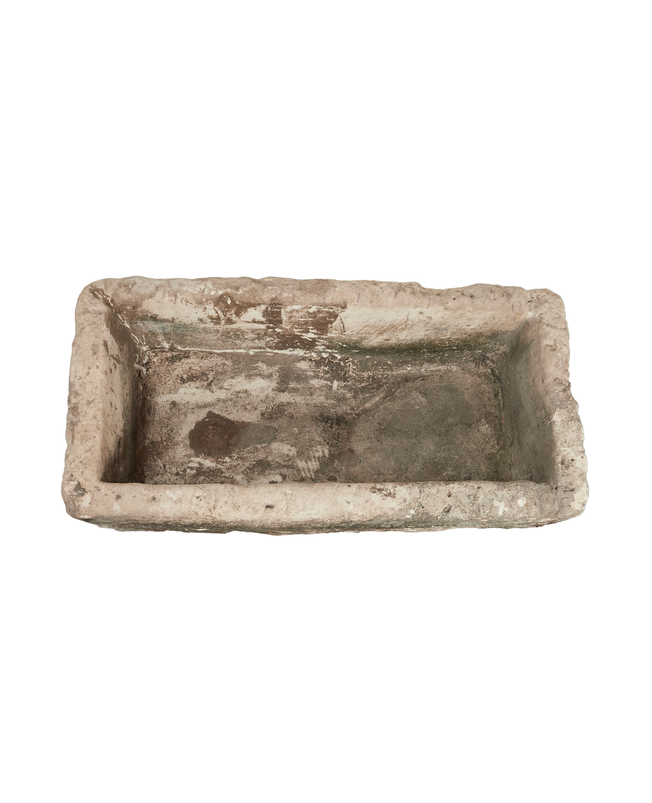 Vintage Limestone Trough - Rectangle from Indonesia - Planters, Fountains, & Water Features
