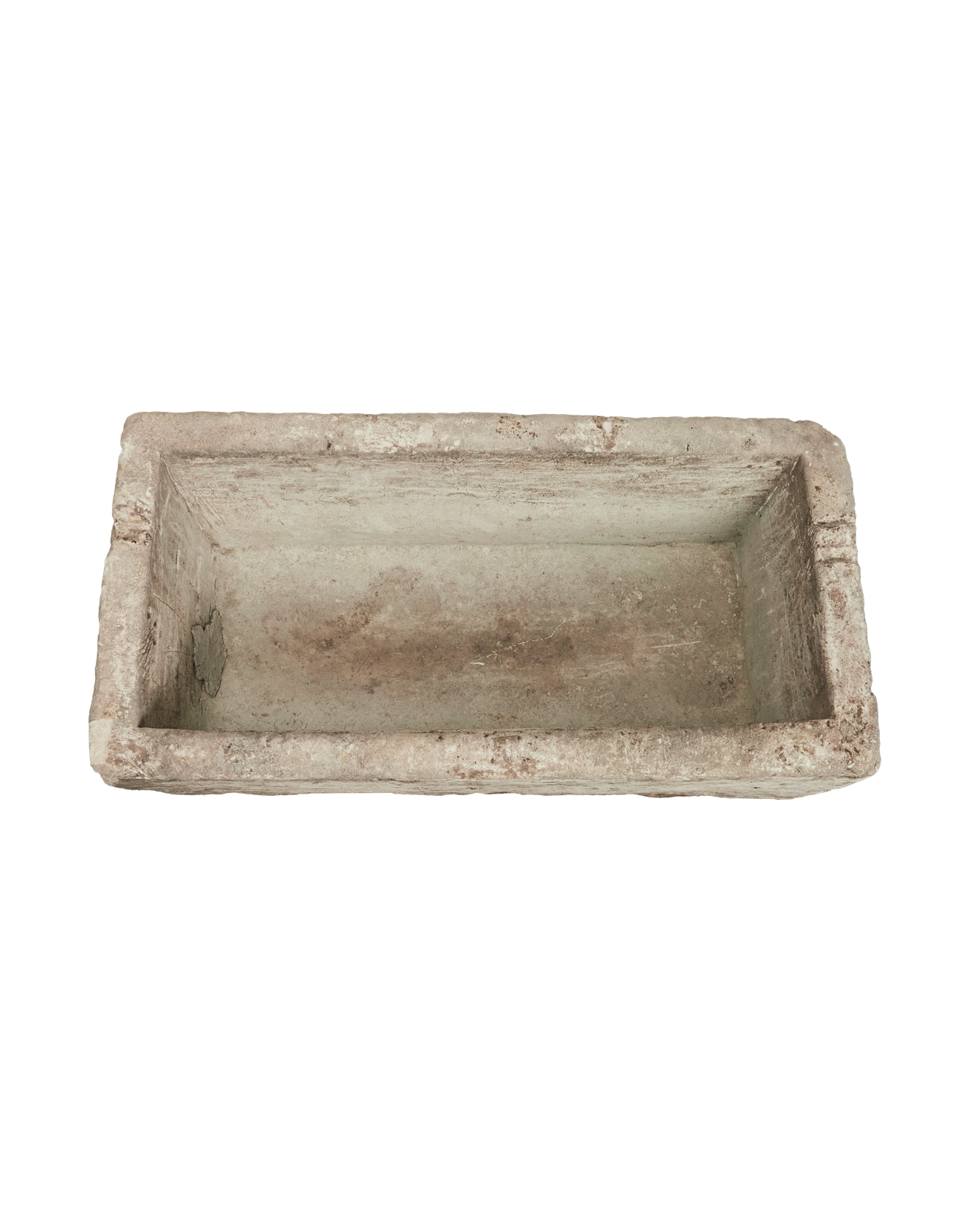 Vintage Limestone Trough - Rectangle from Indonesia - Planters, Fountains, & Water Features