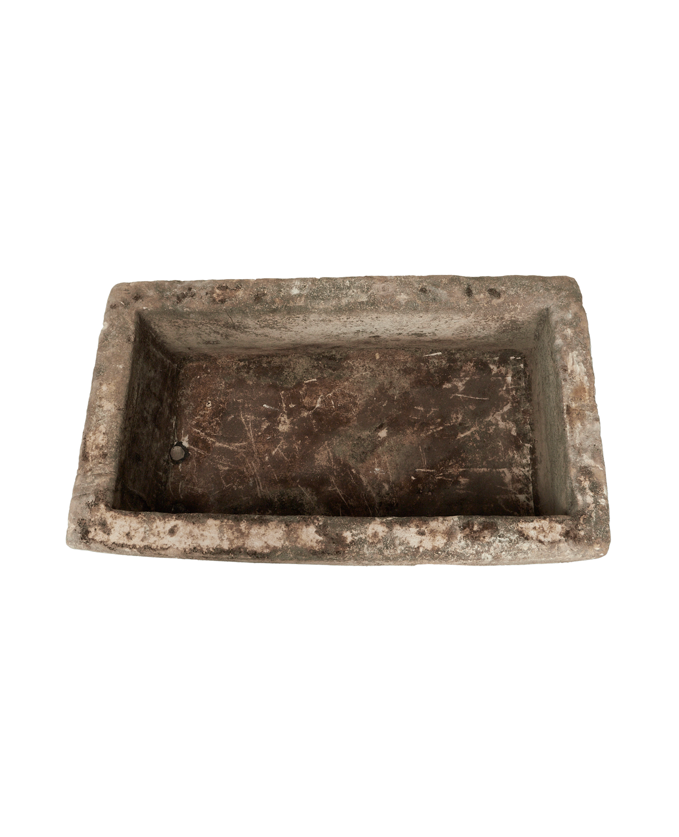 Vintage Limestone Trough - Rectangle from Indonesia - Planters, Fountains, & Water Features