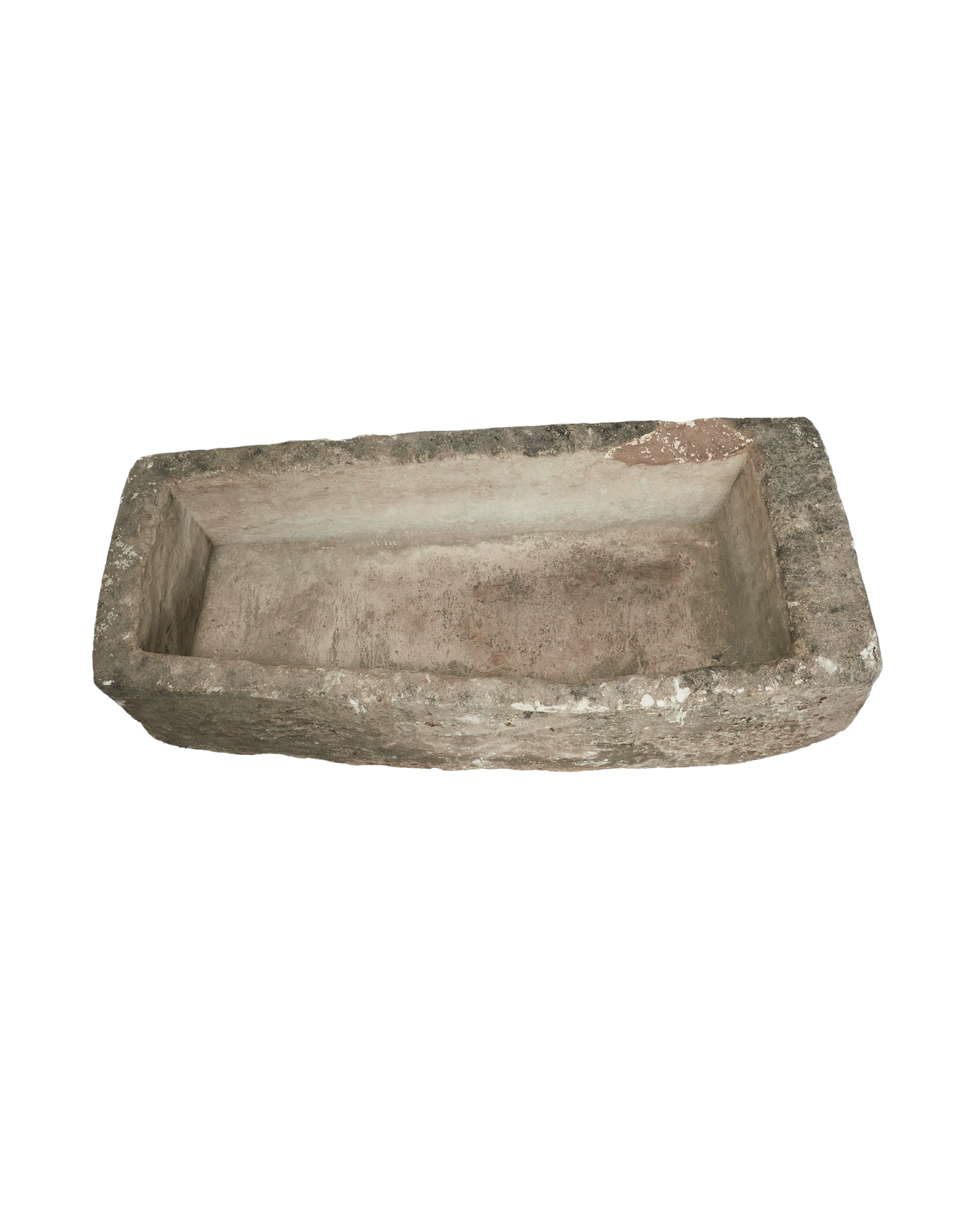 Vintage Limestone Trough - Rectangle from Indonesia - Planters, Fountains, & Water Features