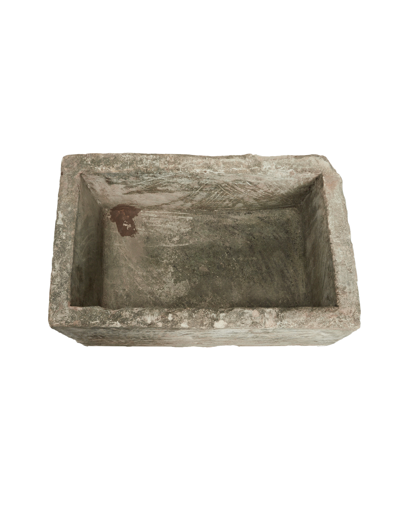 Vintage Limestone Trough - Rectangle from Indonesia - Planters, Fountains, & Water Features