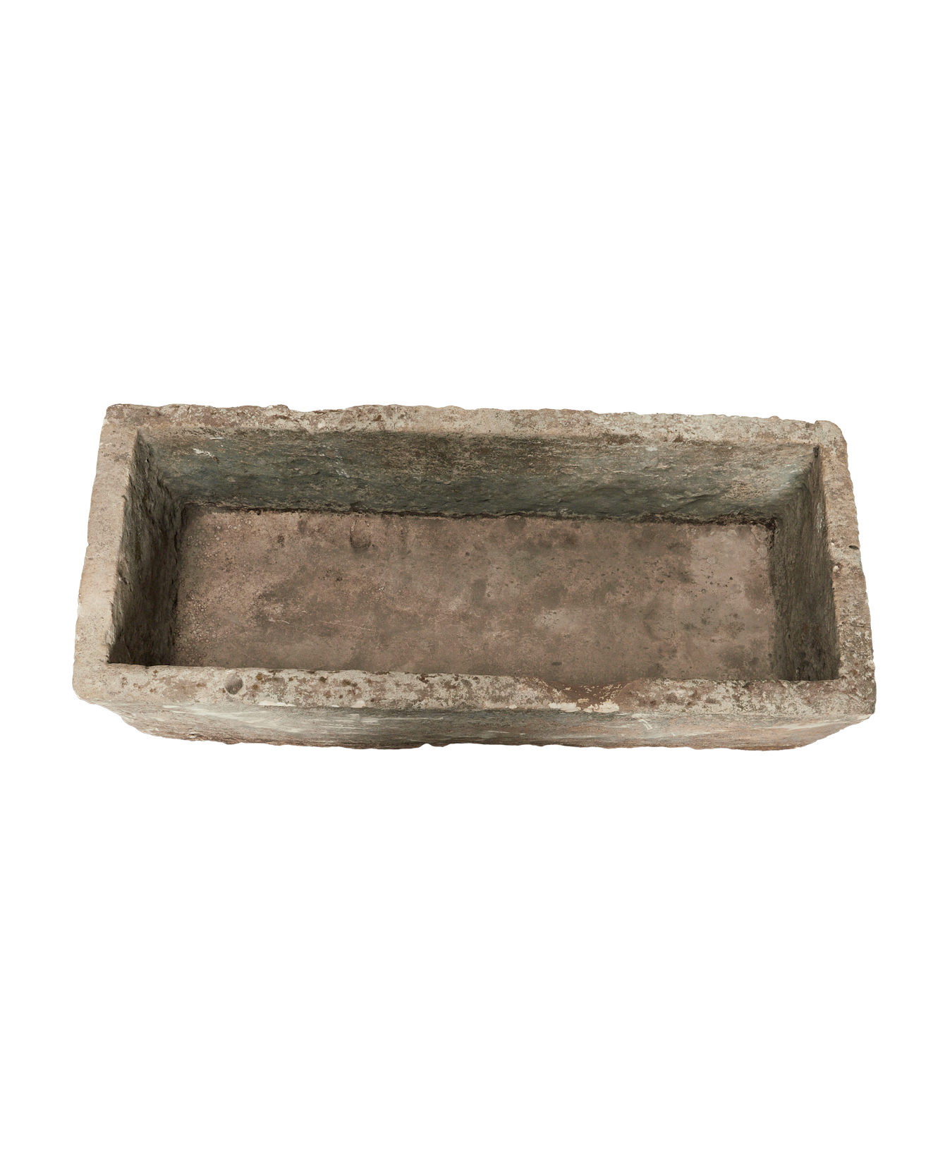 Vintage Limestone Trough - Rectangle from Indonesia - Planters, Fountains, & Water Features