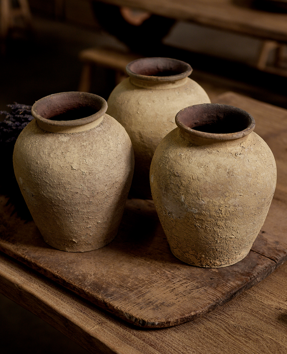 Vietnamese Vase - Creamy