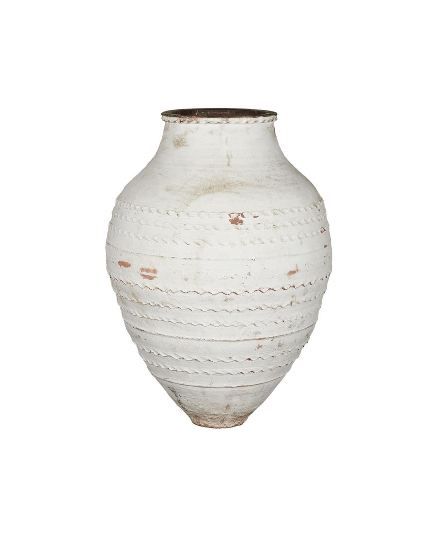 Antique Olive Jar from Turkey made of Ceramic