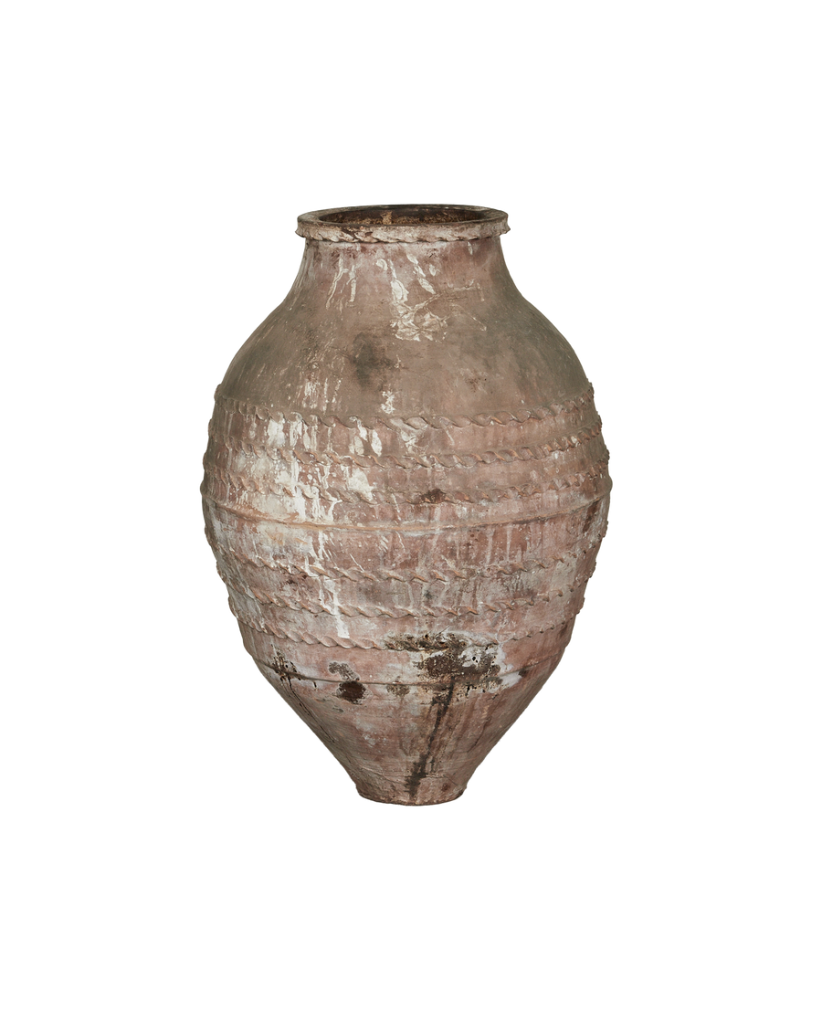 Antique Olive Jar from Turkey made of Ceramic