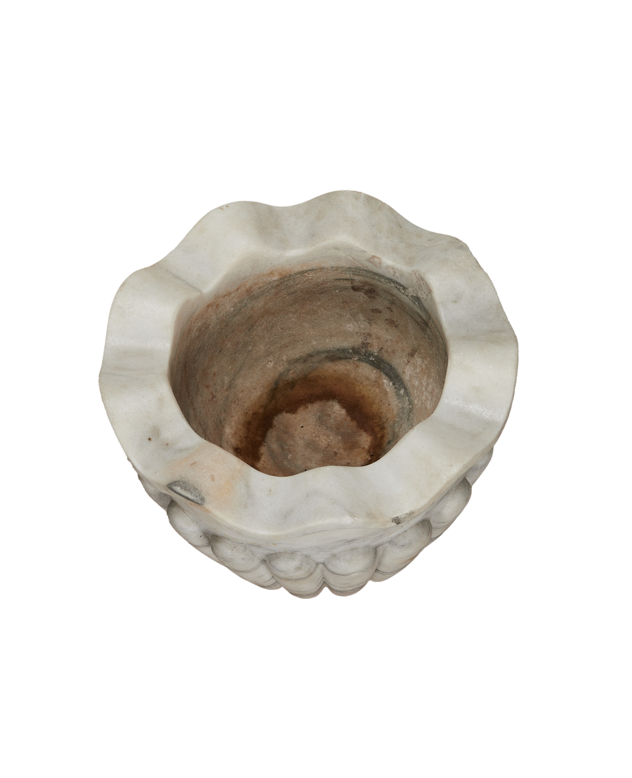 Reproduction Marble Planter from Turkey made of Marble