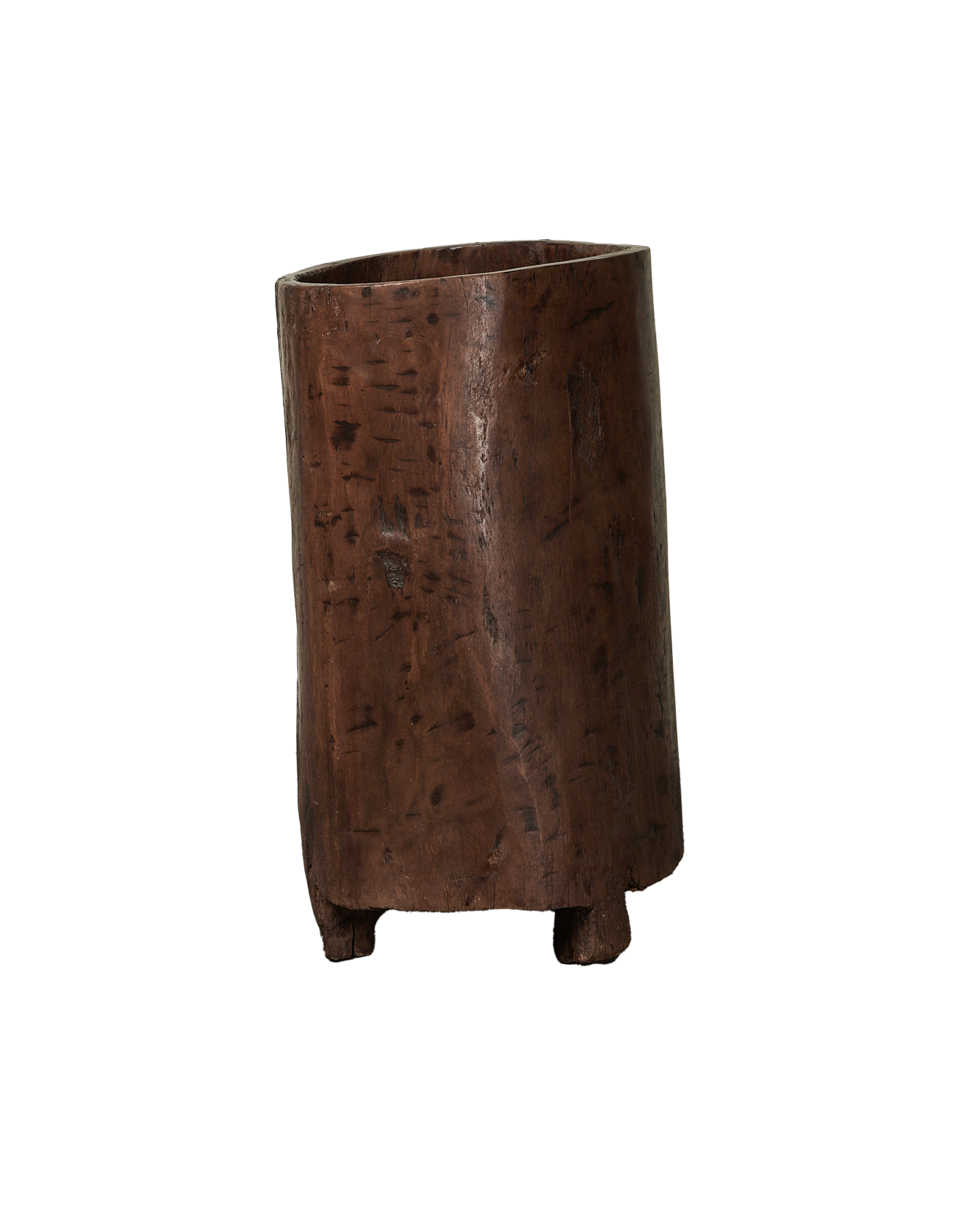 Antique Nagaland Planter from India made of Wood