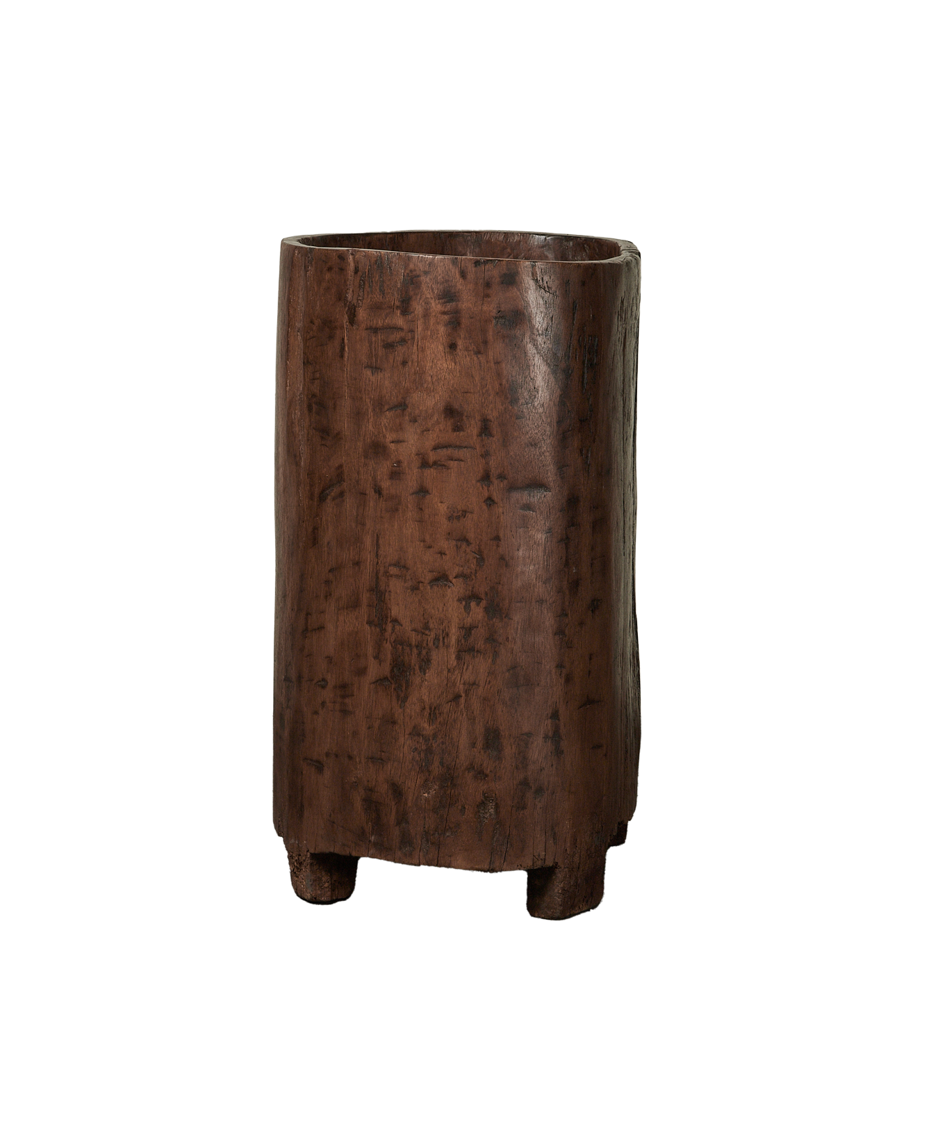 Antique Nagaland Planter from India made of Wood