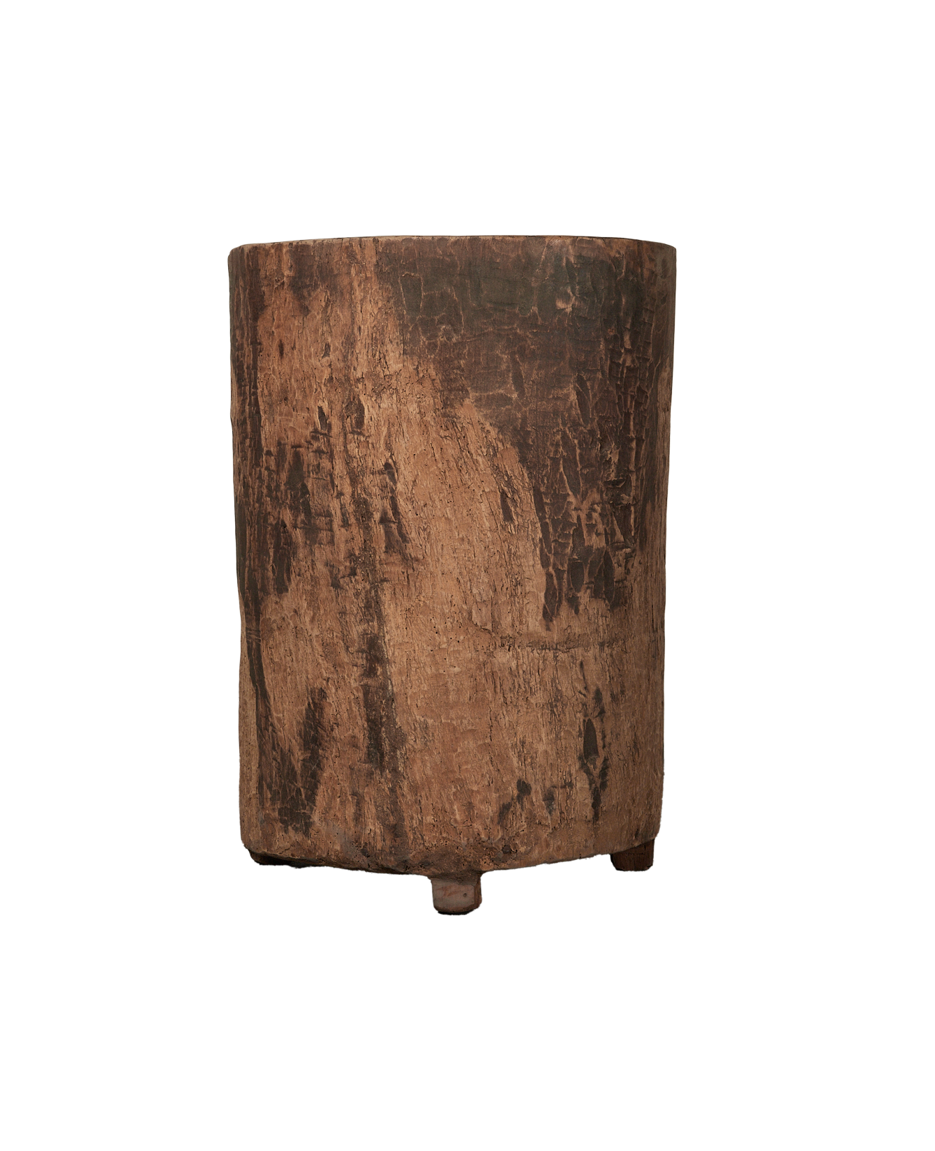 Antique Nagaland Planter from India made of Wood