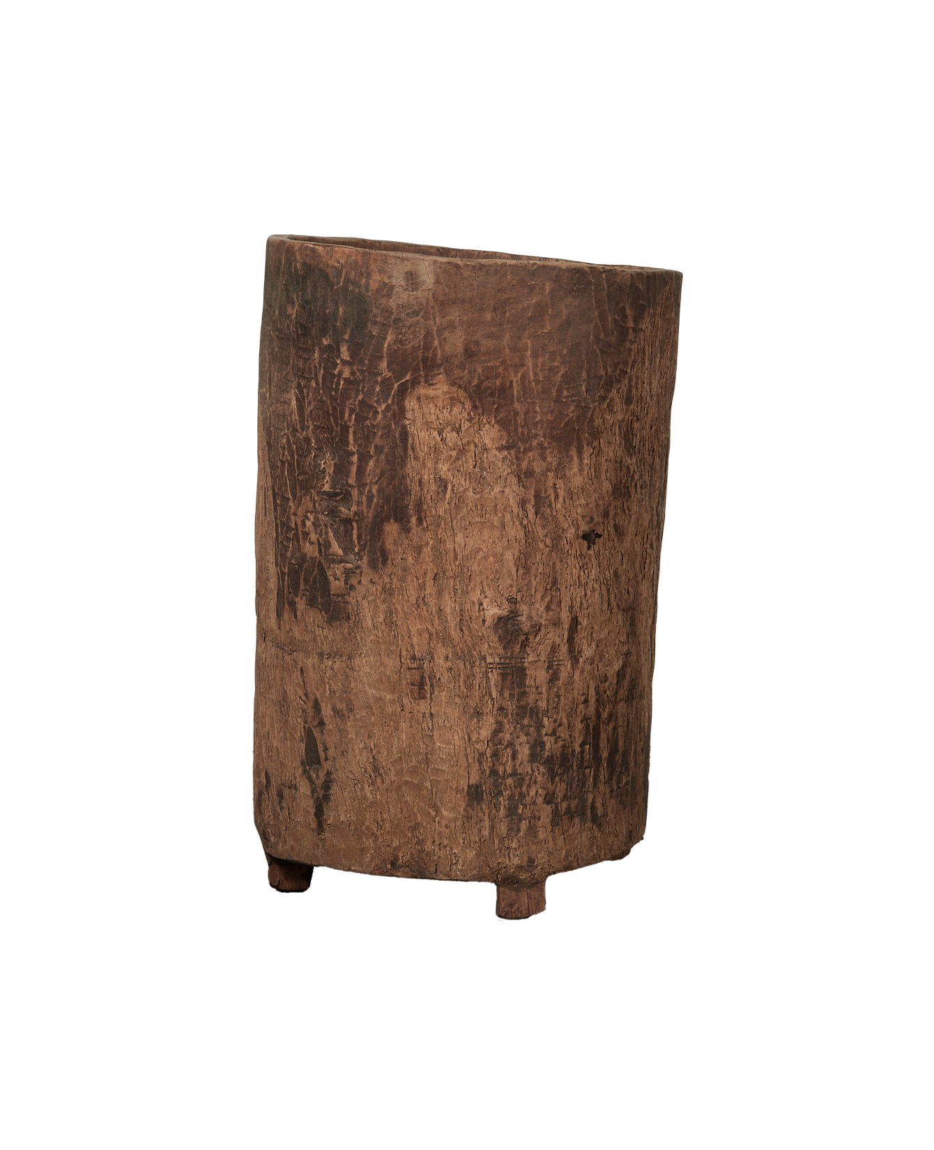 Antique Nagaland Planter from India made of Wood