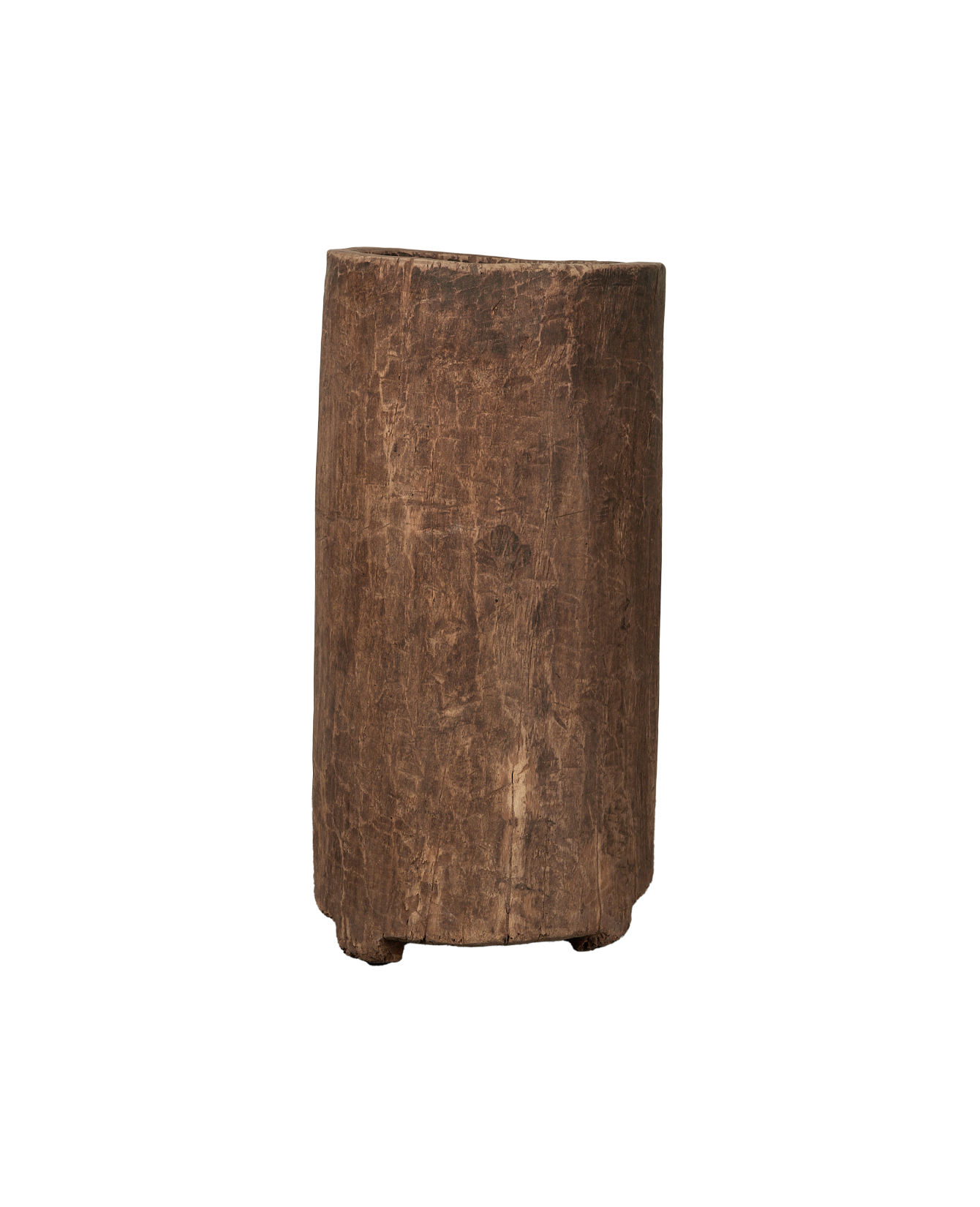 Antique Nagaland Planter from India made of Wood