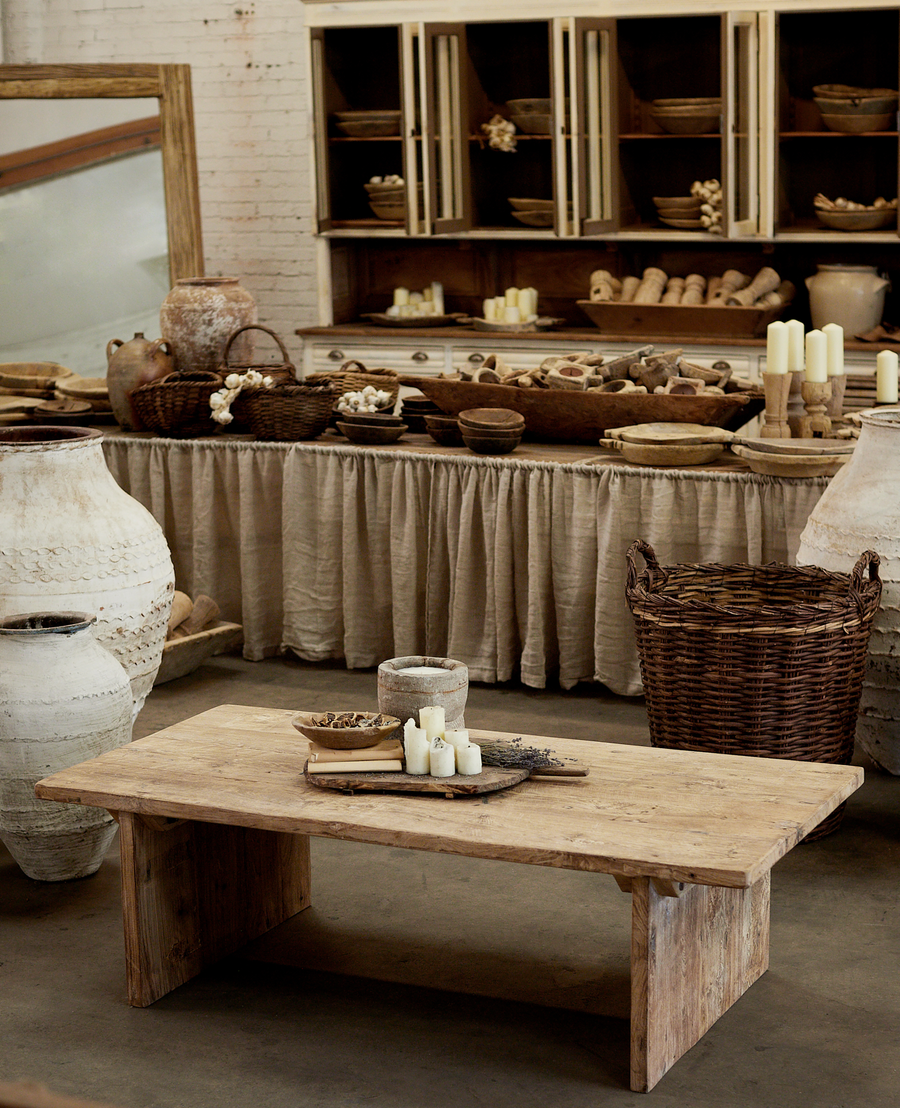 Reclaimed Acacia Coffee Table from India made of Wood