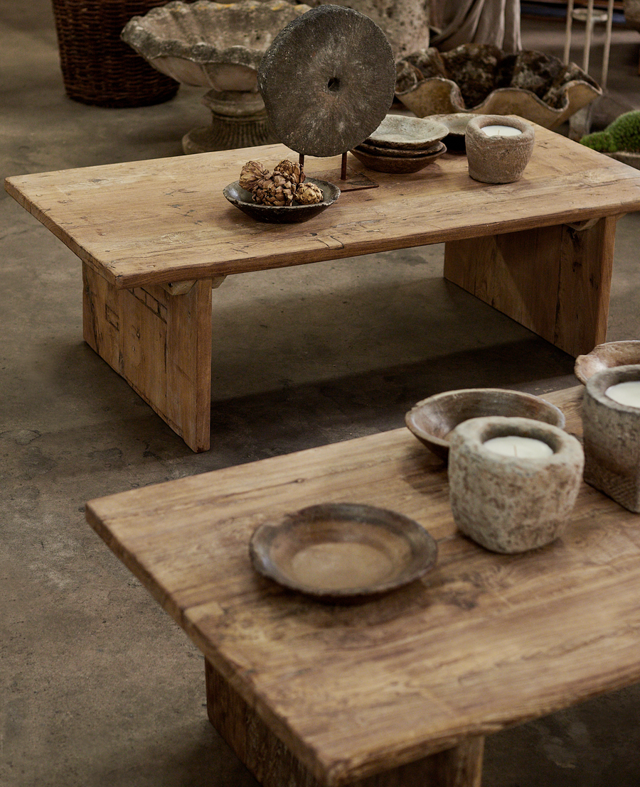 Reclaimed Acacia Coffee Table from India made of Wood