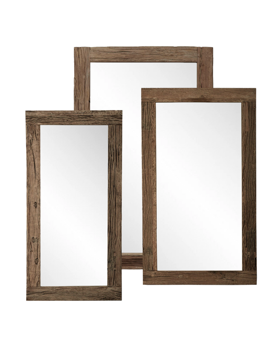 Acacia Mirror - Bleached