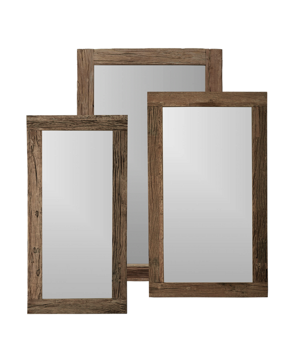 Acacia Mirror - Bleached