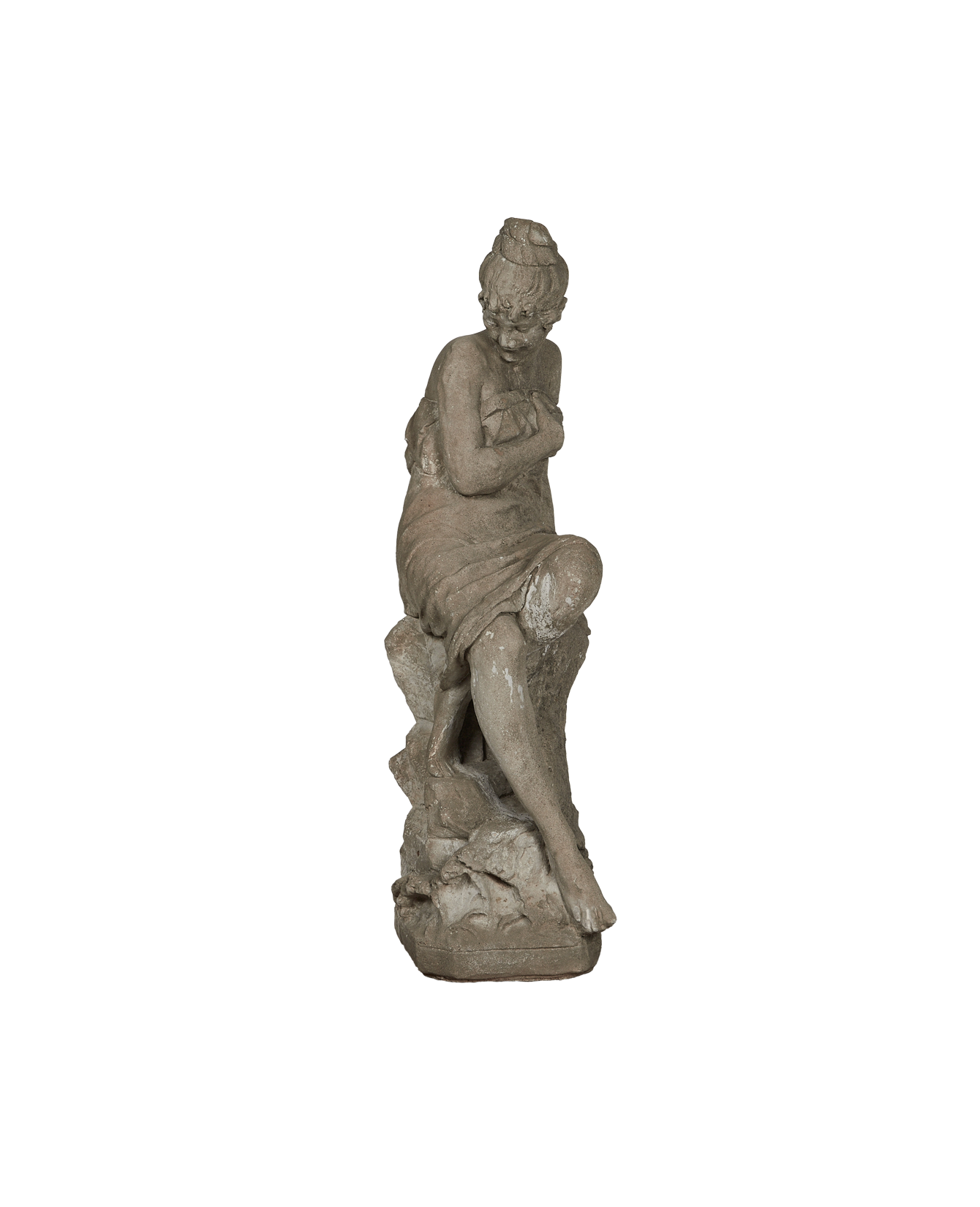 Antique Lady Statue from France made of Cement
